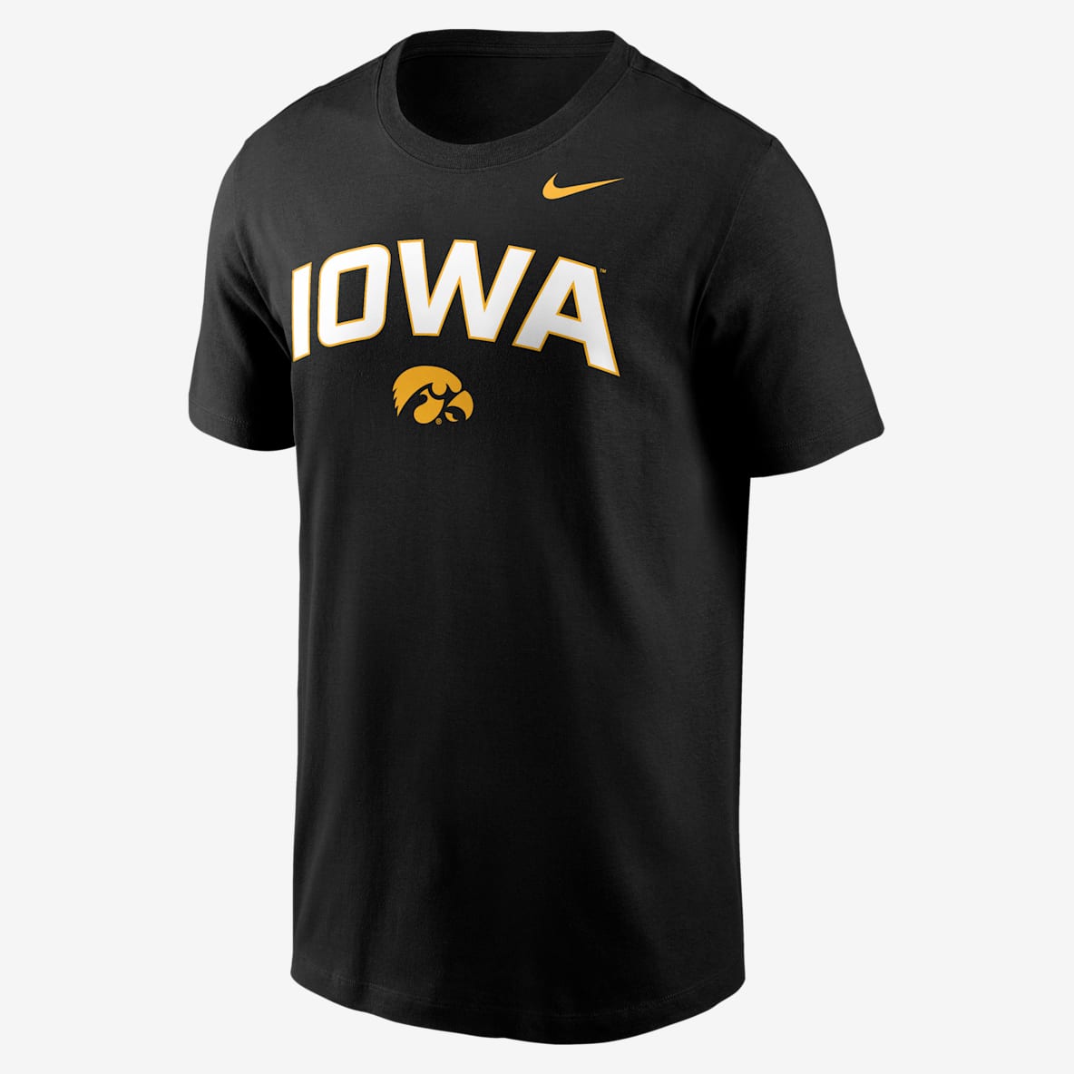 Iowa Primetime Arch Stack Iowa Primetime Arch Stack Men's Nike College T-Shirt
