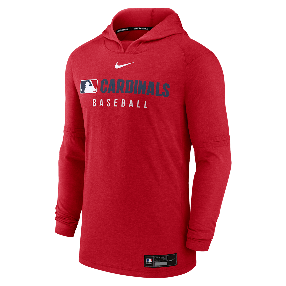 St. Louis Cardinals Authentic Collection St. Louis Cardinals Authentic Collection Men's Nike Dri-FIT MLB Pullover Hoodie