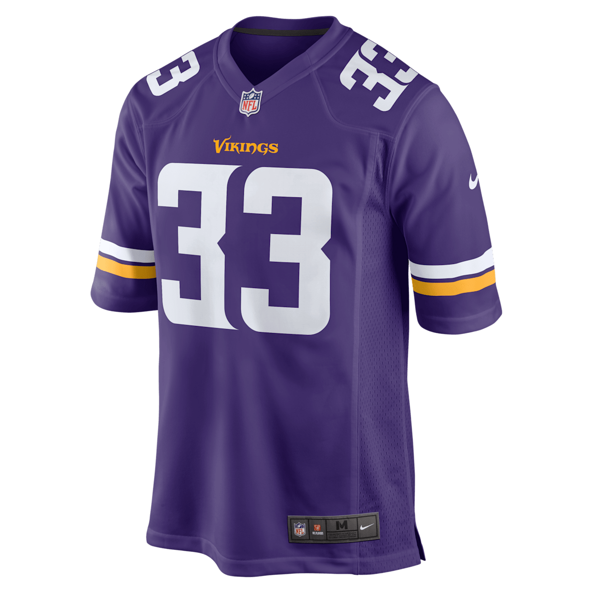 Aaron Jones Minnesota Vikings Aaron Jones Minnesota Vikings Men's Nike NFL Game Football Jersey