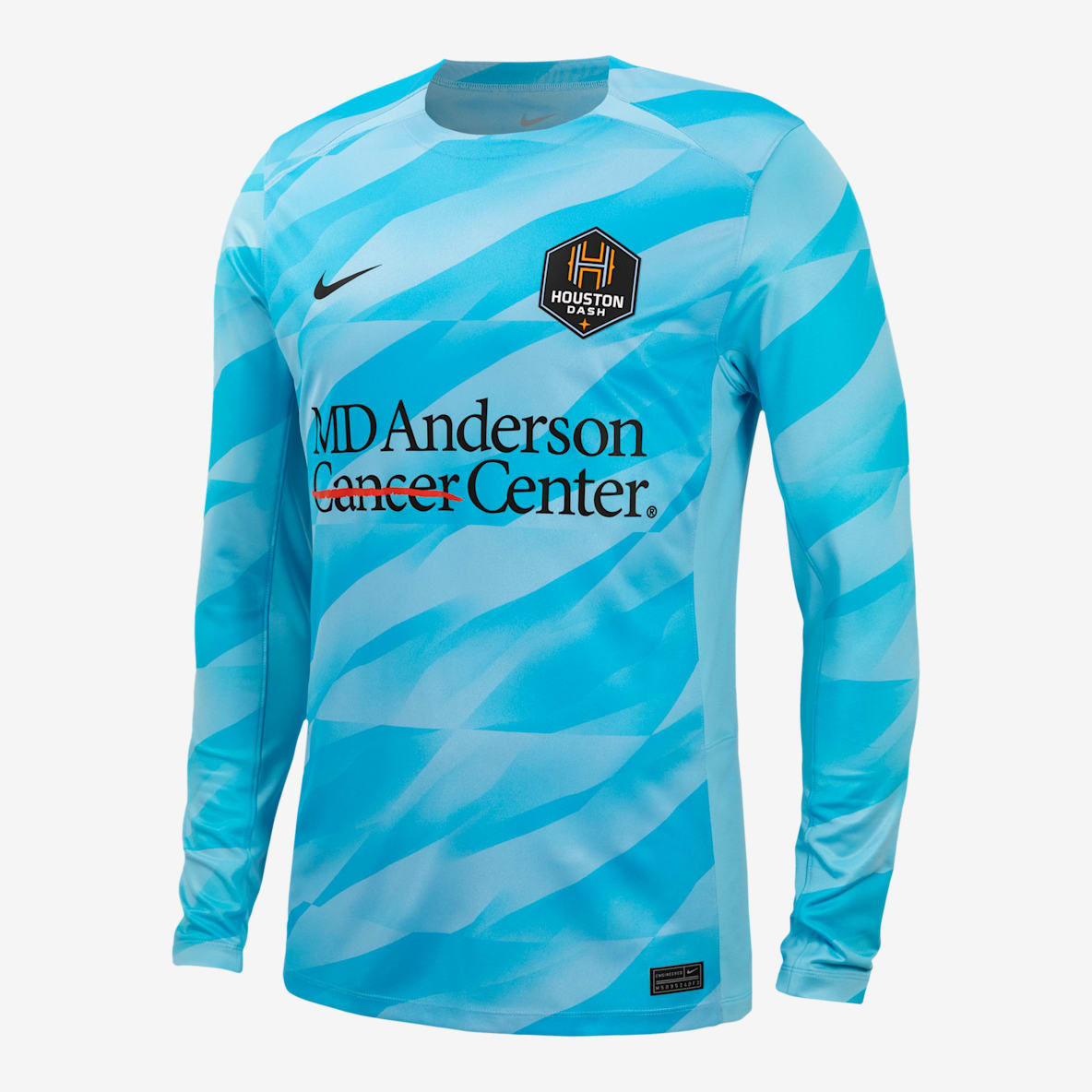 Houston Dash portero 2024 Jersey de manga larga Nike de la NWSL Replica