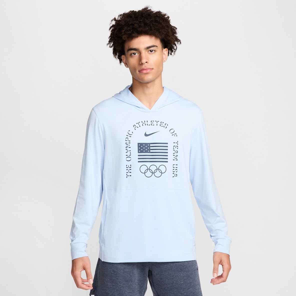 USA Restore USA Restore Men's Nike Dri-FIT Yoga Lightweight Hoodie