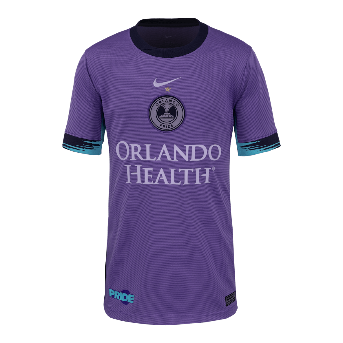Orlando Pride 2025 Stadium Away Orlando Pride 2025 Stadium Away Big Kids' Nike Dri-FIT NWSL Replica Jersey
