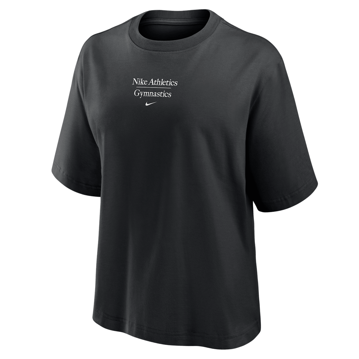 Nike Nike Playera de gimnasia de corte cuadrado de manga corta para mujer