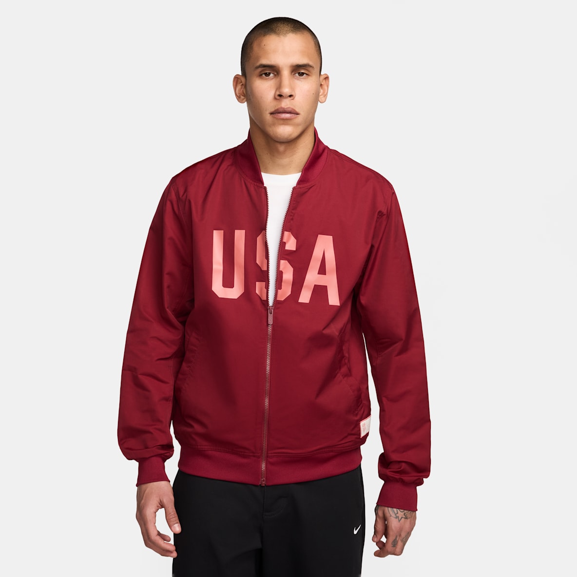 USA Sport Essentials USA Sport Essentials Men's Nike Soccer Woven Bomber Jacket