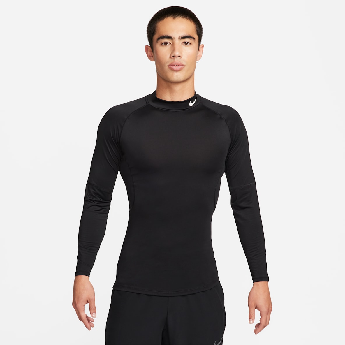 Nike Pro Nike Pro Men's Dri-FIT Fitness Mock-Neck Long-Sleeve Top
