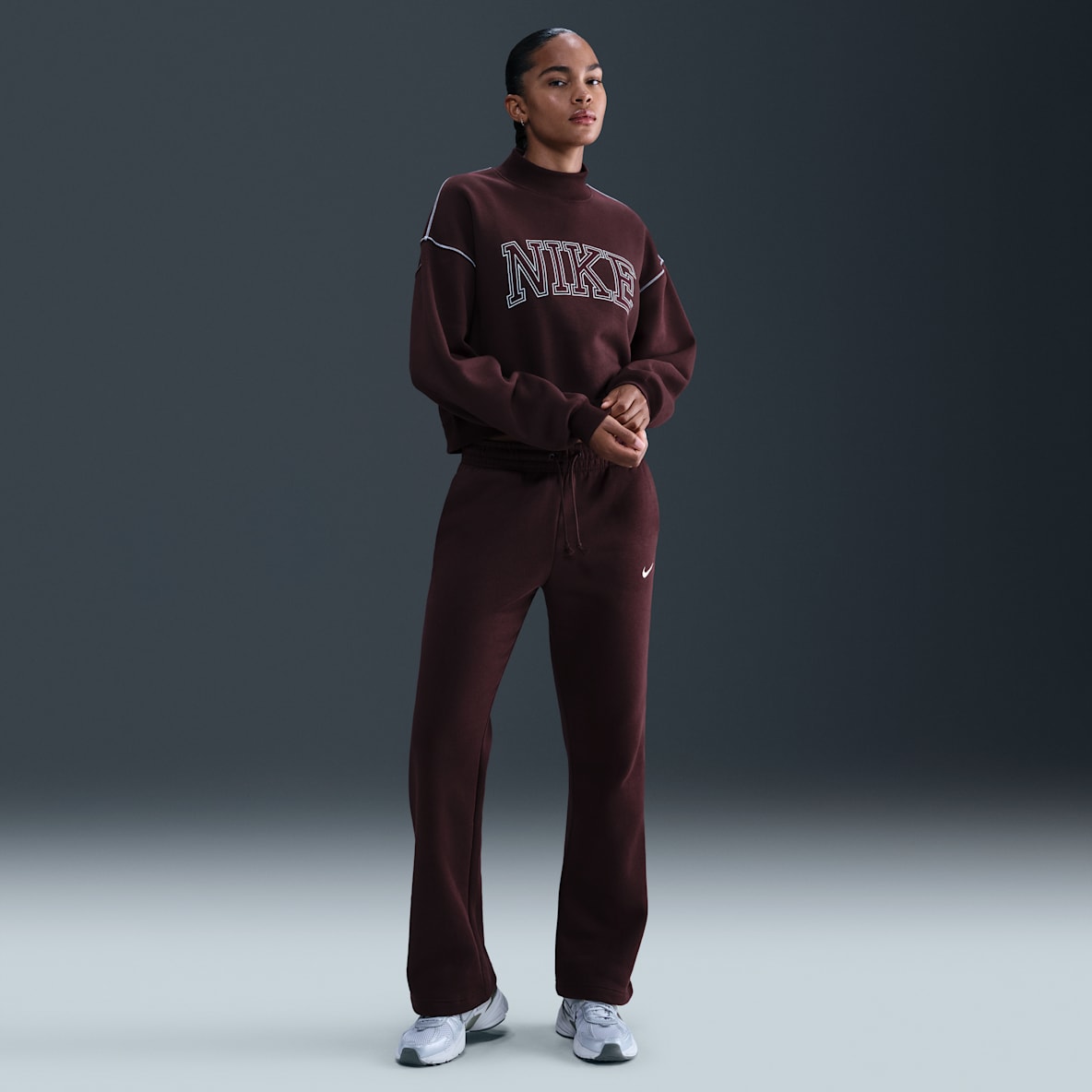 Nike Sportswear Phoenix Fleece Nike Sportswear Phoenix Fleece Women's Mid-Rise Open-Hem Pants