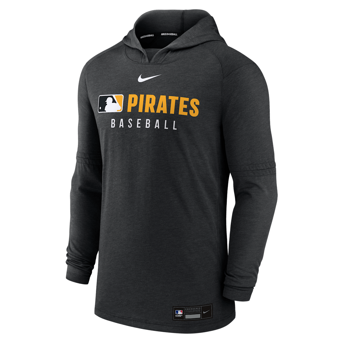 Pittsburgh Pirates Authentic Collection Men's Nike Dri-FIT MLB Pullover Hoodie