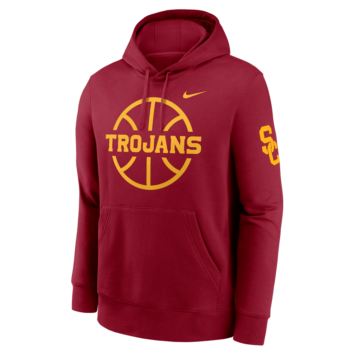USC Trojans Club Basketball Icon USC Trojans Club Basketball Icon Men's Nike College Pullover Hoodie