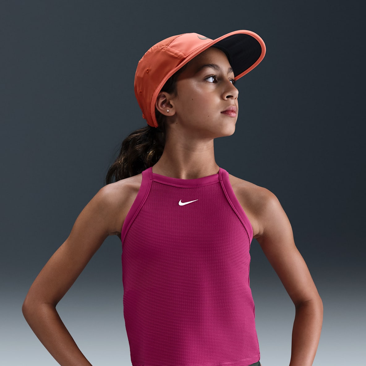 Nike Nike Girls' High-Neck Tank Top