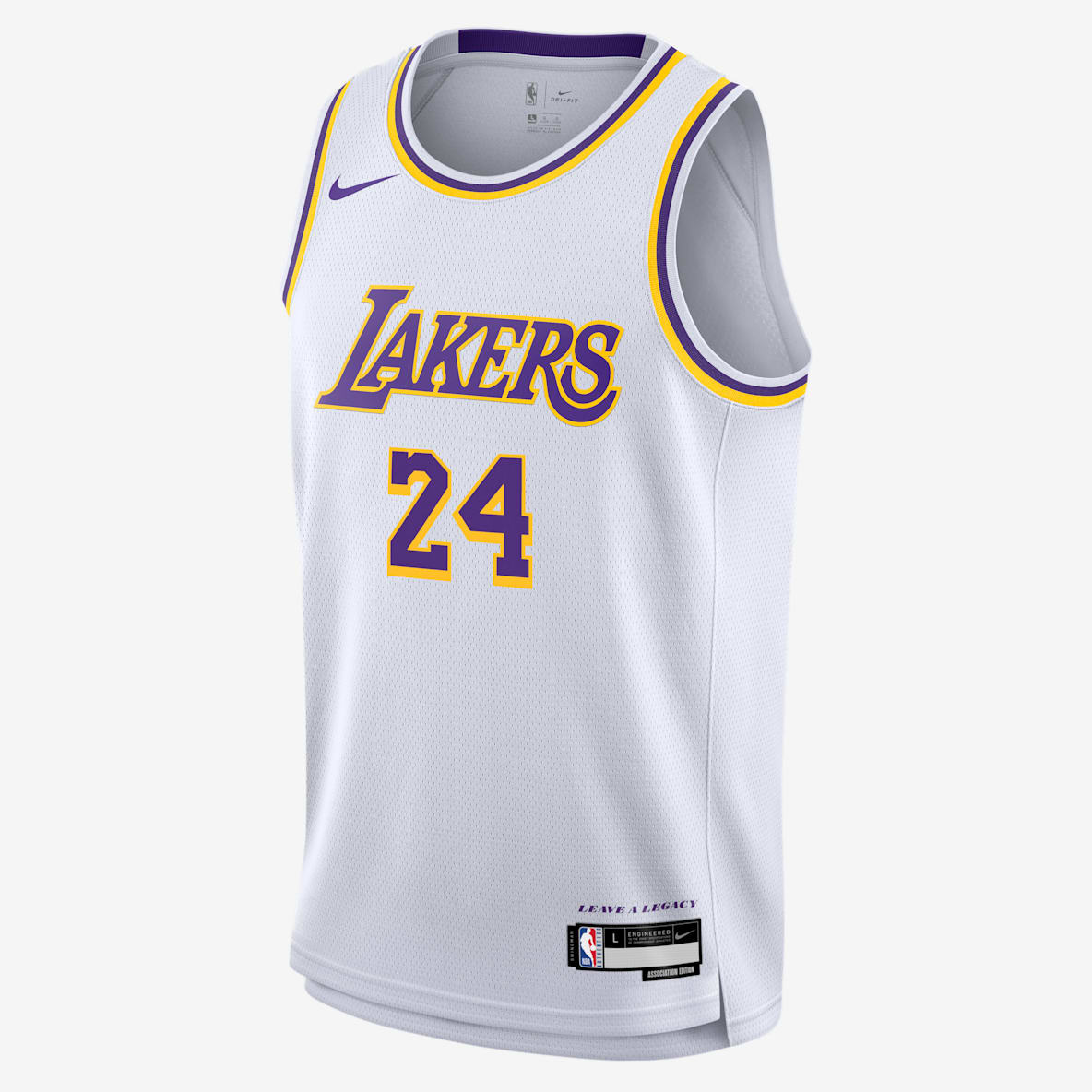 Los Angeles Lakers Kobe Bryant Association Edition Big Kids' Nike NBA Swingman Jersey