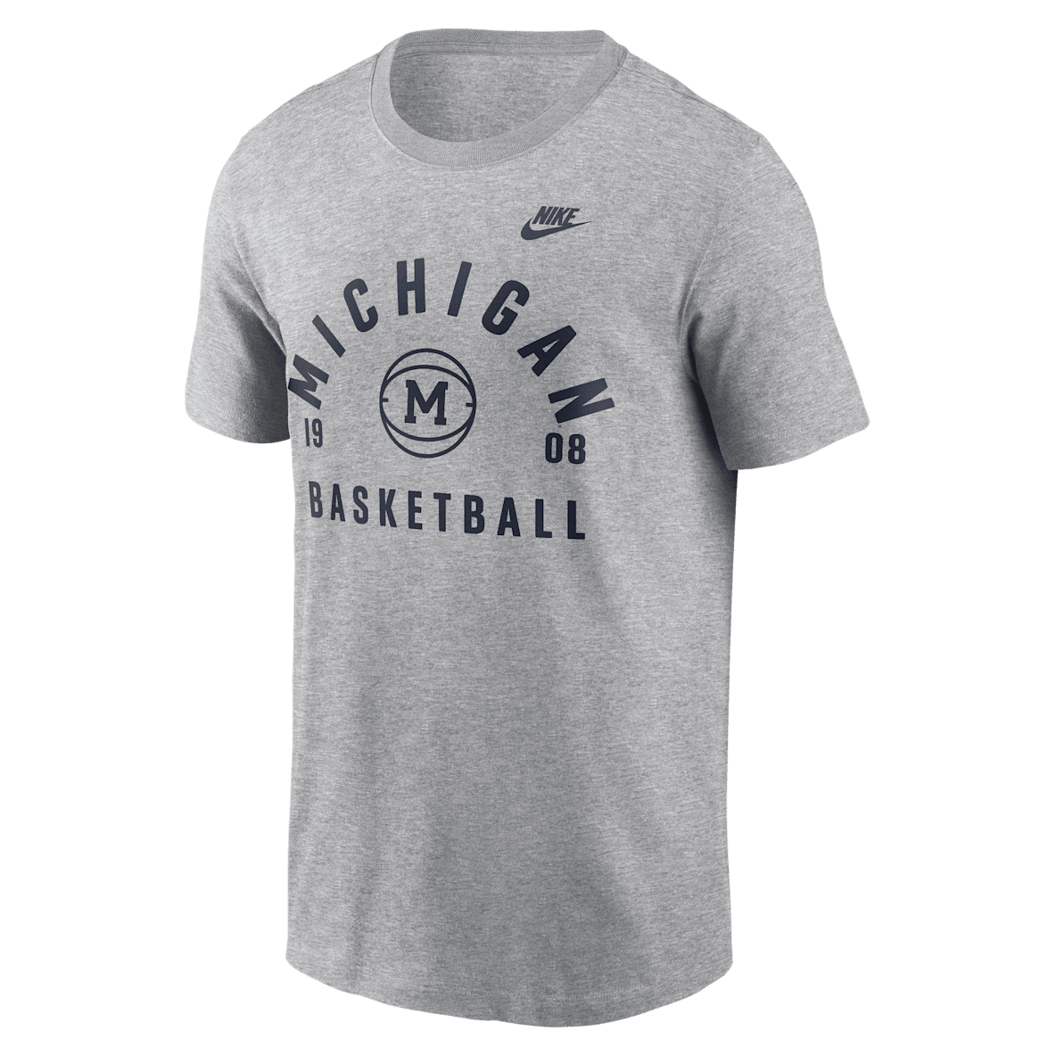 Michigan Legacy Basketball Arch Michigan Legacy Basketball Arch Men's Nike College T-Shirt