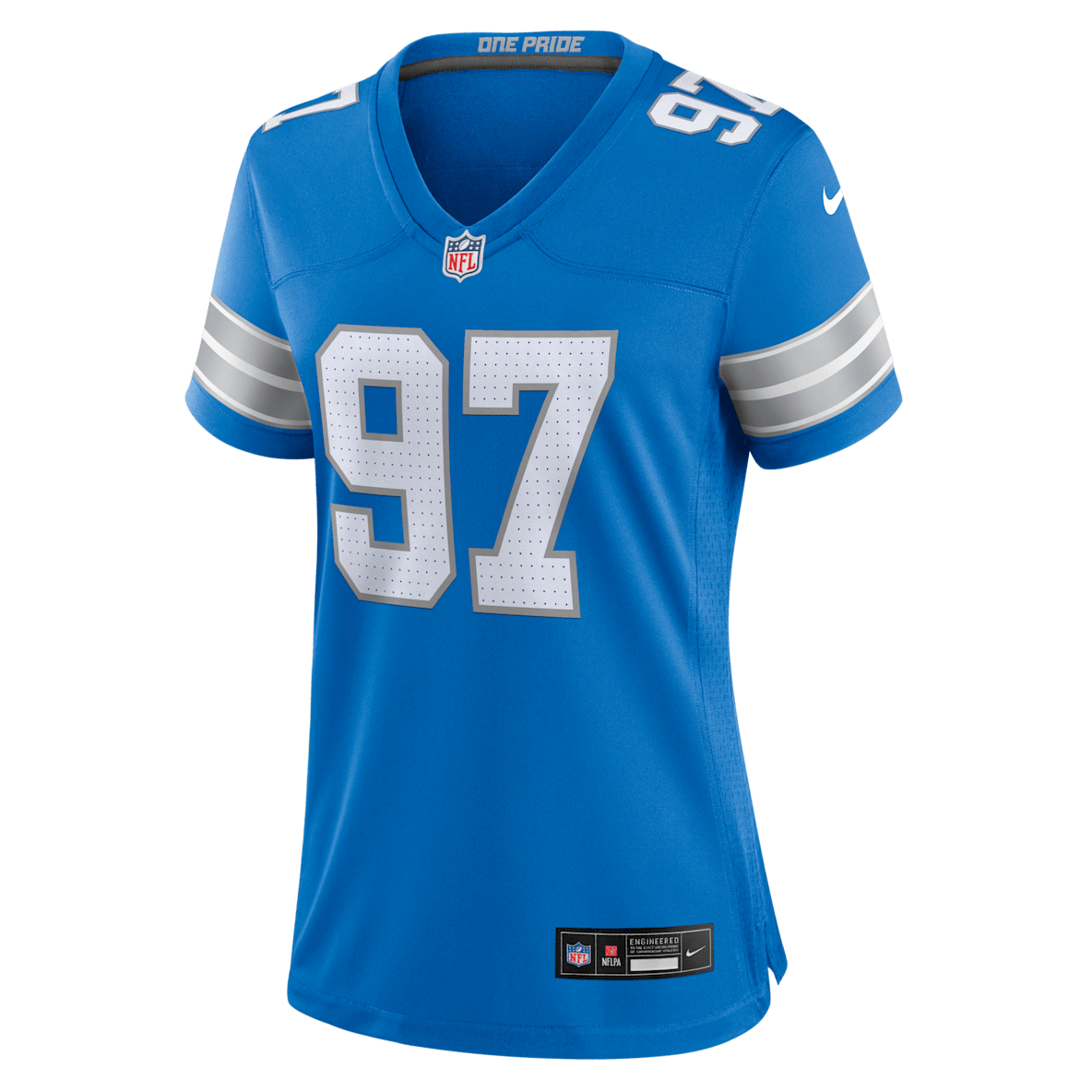 Aidan Hutchinson Detroit Lions Aidan Hutchinson Detroit Lions Women's Nike NFL Game Football Jersey