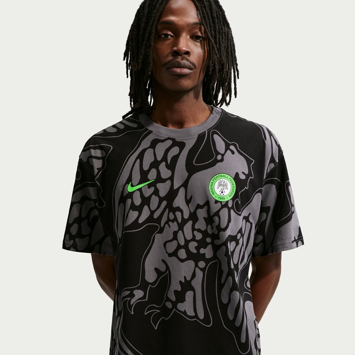 Nigeria Playera de fútbol Nike para hombre