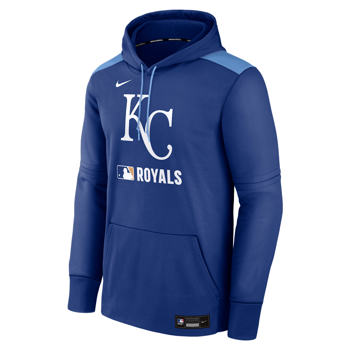 Kansas City Royals Authentic Collection Kansas City Royals Authentic Collection Men's Nike Therma MLB Pullover Hoodie