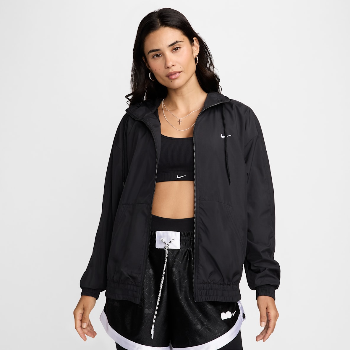 Nike Sportswear Classic Wovens Nike Sportswear Classic Wovens Women's Loose UV Hooded Jacket