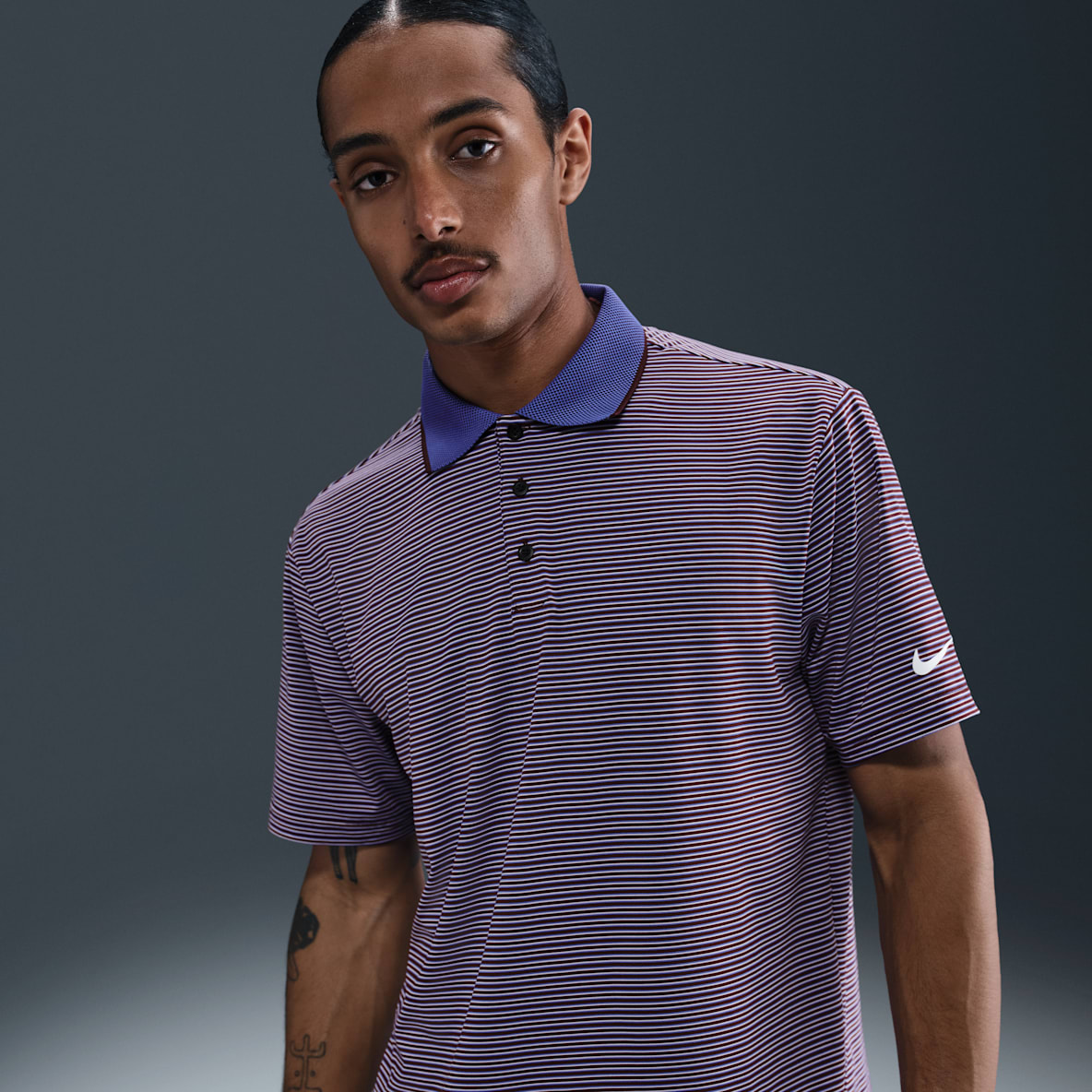 Nike Tour Nike Tour Men's Dri-FIT Striped Golf Polo