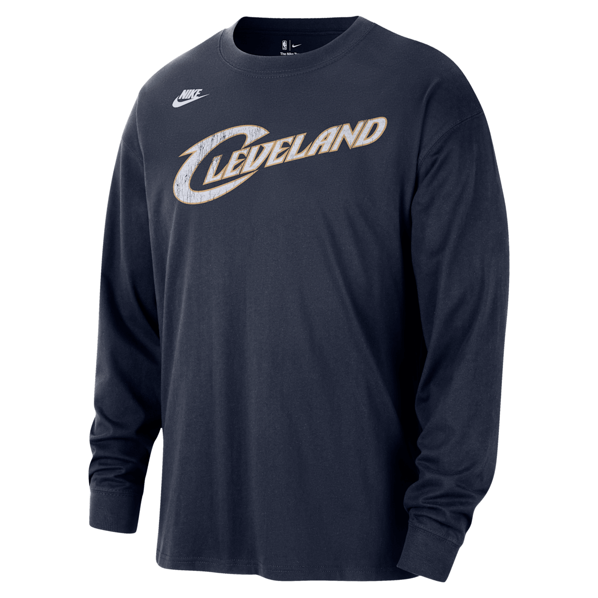 Cleveland Cavaliers Hardwood Classic Essential Men's Nike NBA Long-Sleeve T-Shirt