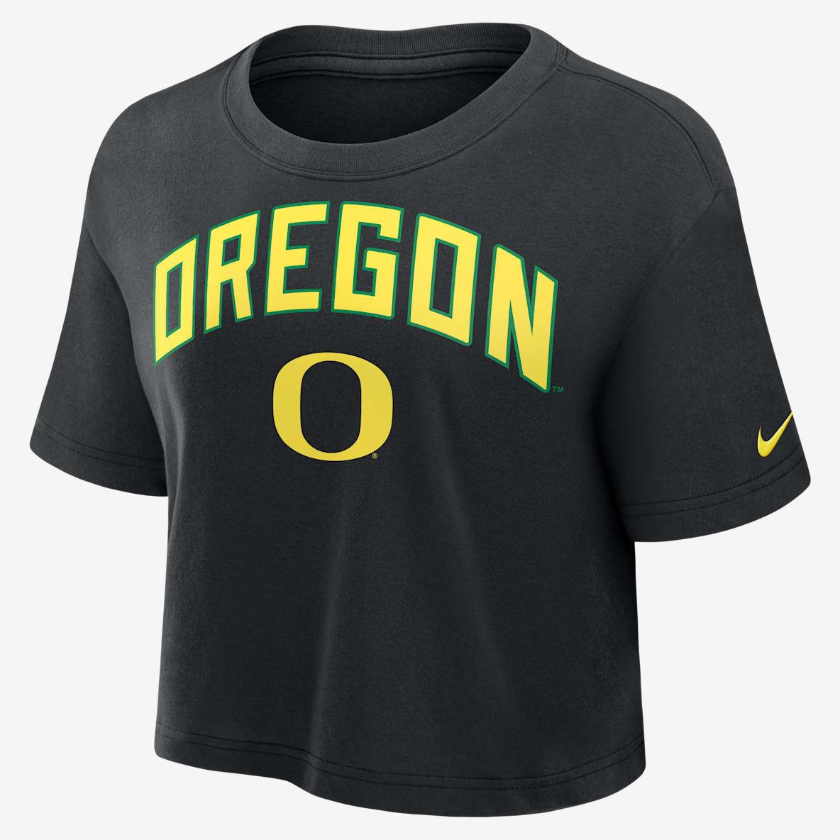 Oregon Athletic Prep Arch Oregon Athletic Prep Arch Women's Nike Dri-FIT College Cropped T-Shirt