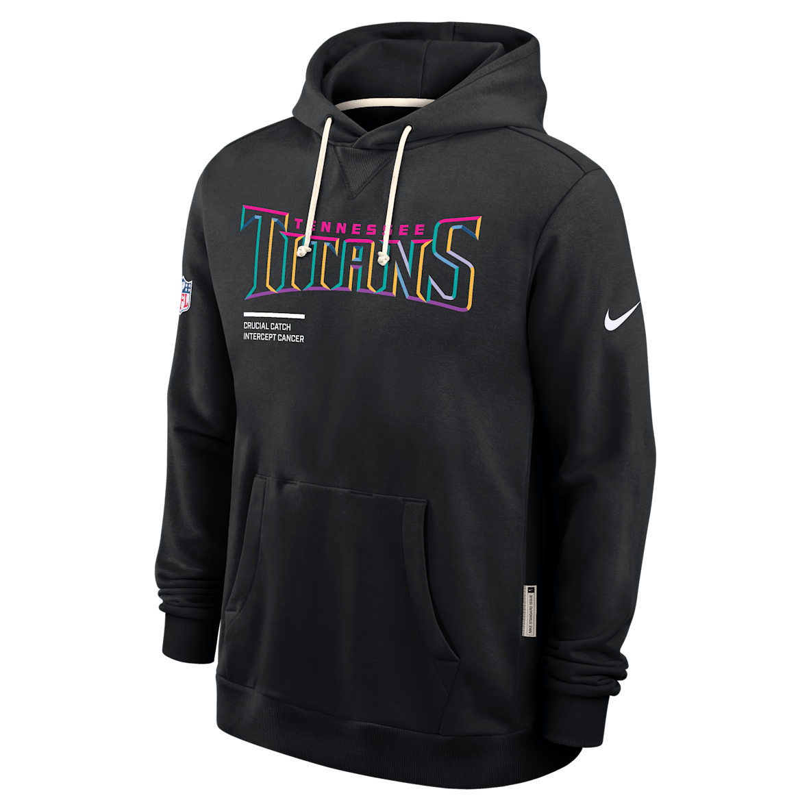 Tennessee Titans Crucial Catch Sideline Tennessee Titans Crucial Catch Sideline Men's Nike Dri-FIT NFL Pullover Hoodie