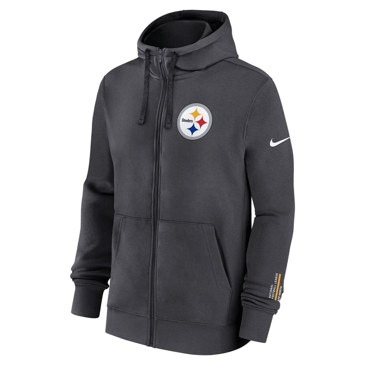Pittsburgh Steelers Playbook Page Club Pittsburgh Steelers Playbook Page Club Men's Nike NFL Full-Zip Hoodie