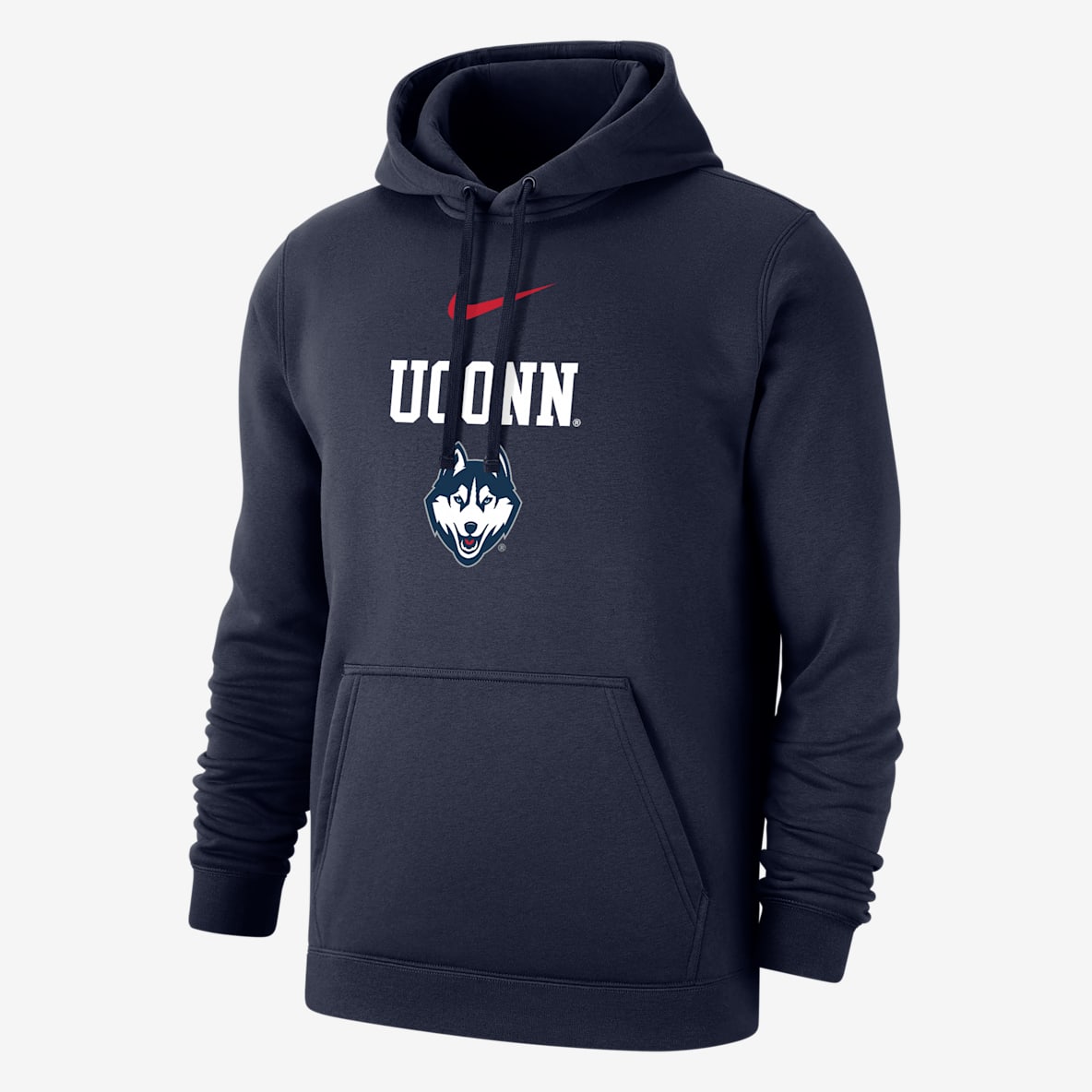 UConn Club Fleece Men's Nike College Hoodie