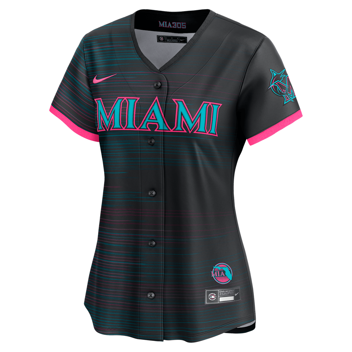 Miami Marlins City Connect Miami Marlins City Connect Women’s Nike Dri-FIT ADV MLB Limited Jersey
