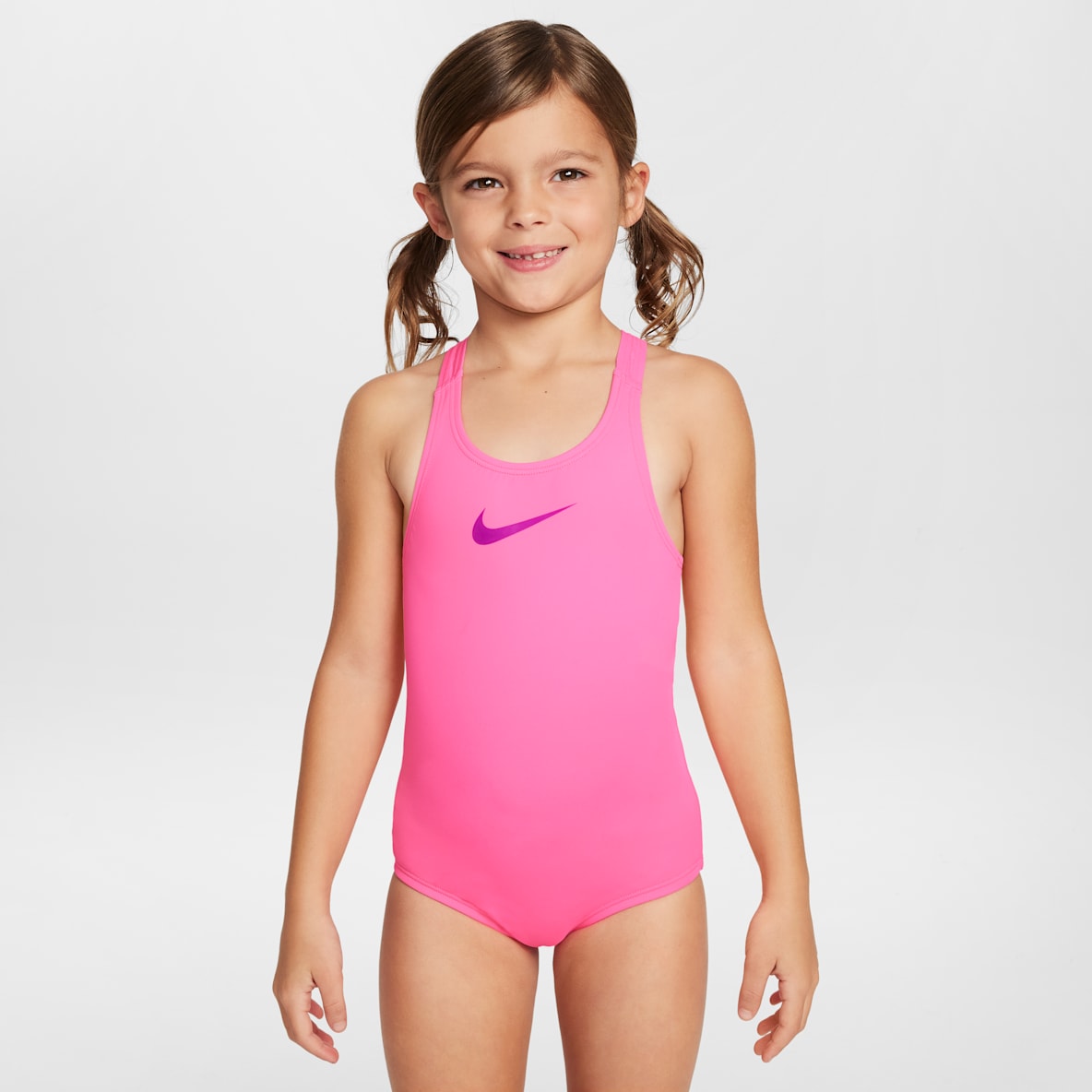 Nike Essential Nike Essential Traje de baño de una sola pieza con espalda deportiva para niña talla grande