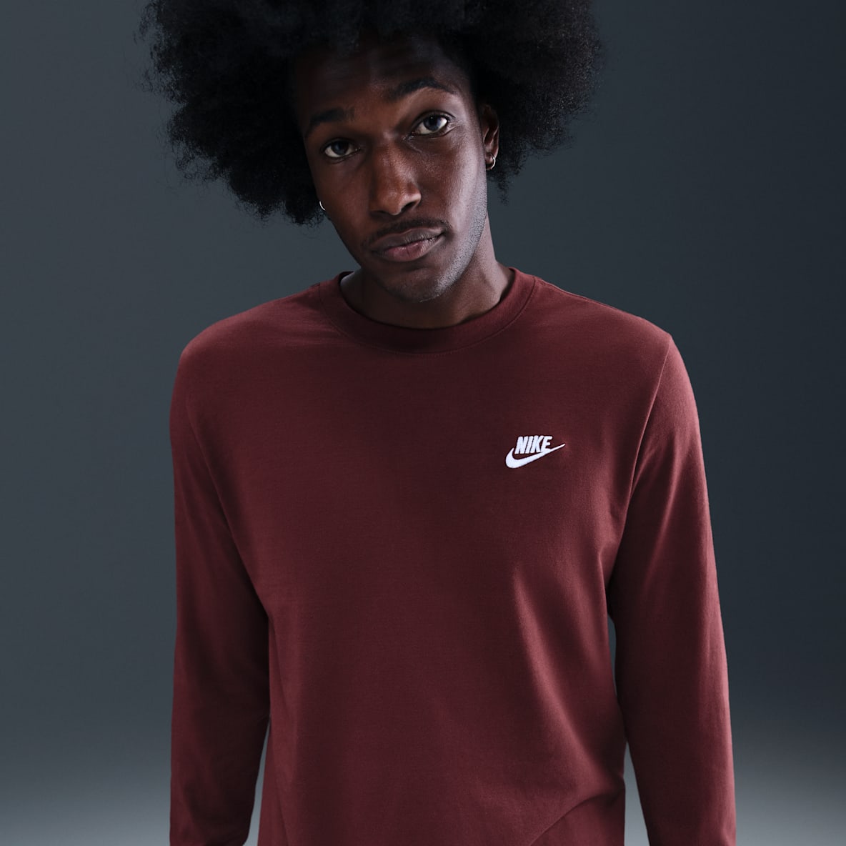 Nike Sportswear Club Men's Long-Sleeve T-Shirt