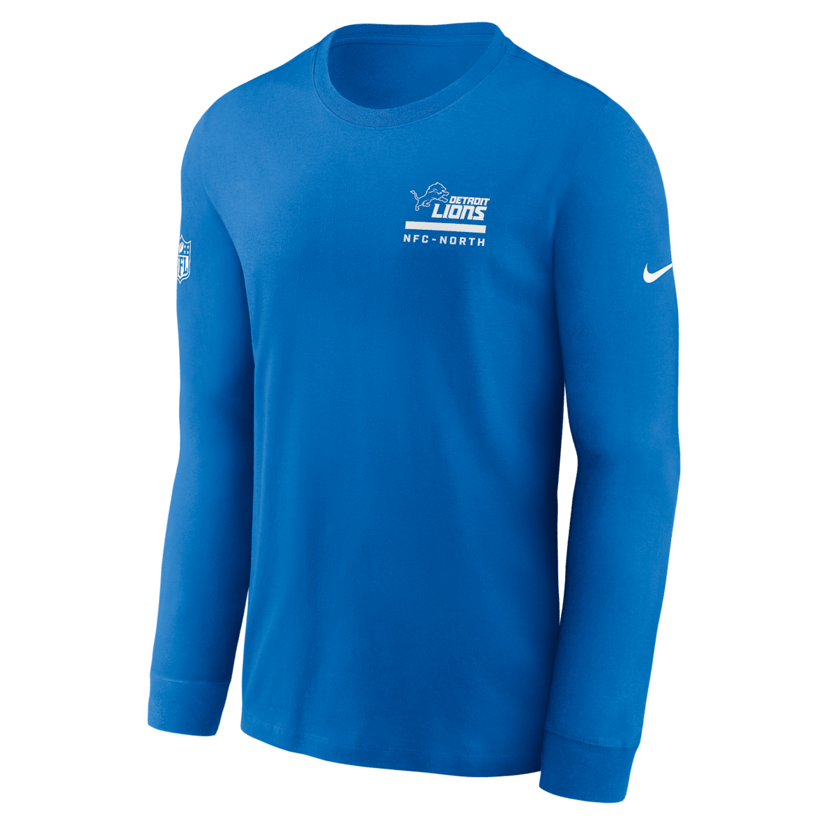 Detroit Lions Sideline Team Issue Detroit Lions Sideline Team Issue Men's Nike Dri-FIT NFL Long-Sleeve T-Shirt