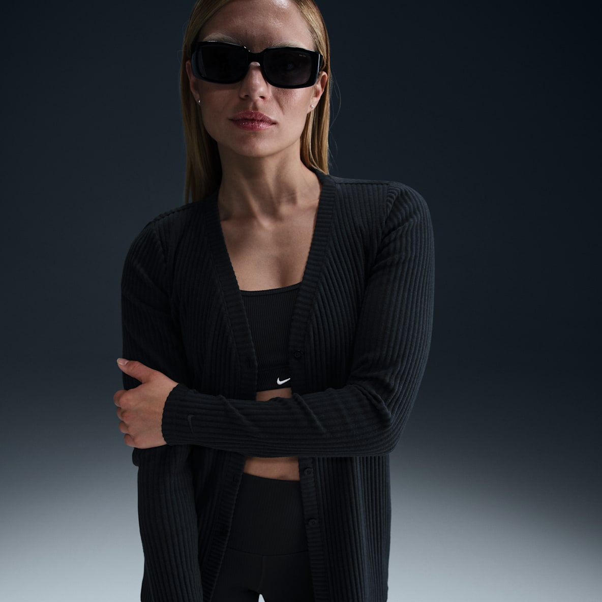 Nike Sportswear Chill Knit Nike Sportswear Chill Knit Women's Slim Ribbed Cardigan