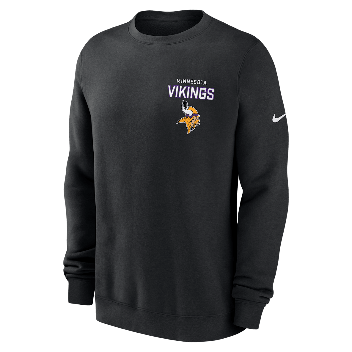 Minnesota Vikings Draw Block Club Minnesota Vikings Draw Block Club Men's Nike NFL Pullover Crew