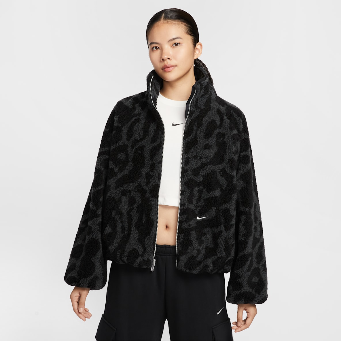 나이키 스포츠웨어 나이키 스포츠웨어 여성 하이파일 플리스 재킷