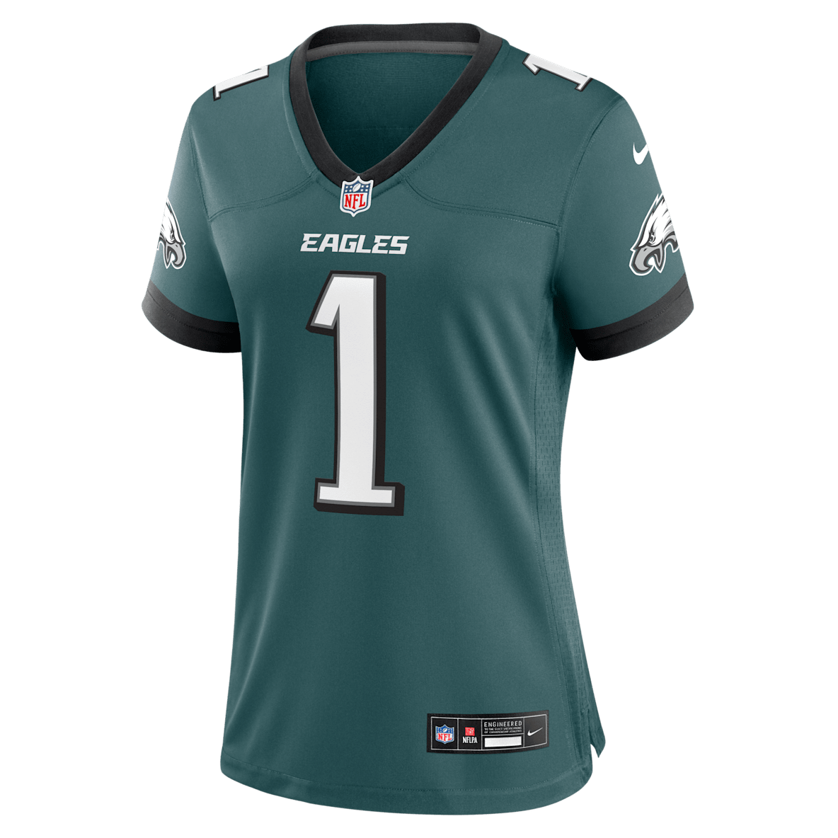 Jalen Hurts Philadelphia Eagles Jalen Hurts Philadelphia Eagles Women’s Nike NFL Game Jersey