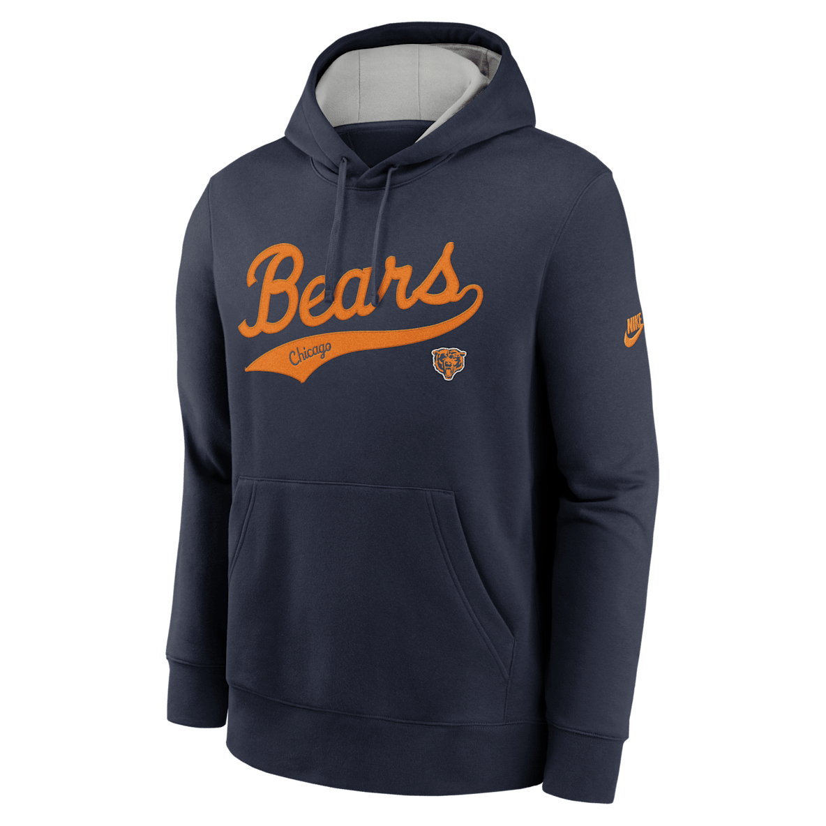 Chicago Bears Rewind Club Logo Chicago Bears Rewind Club Logo Men's Nike NFL Pullover Hoodie