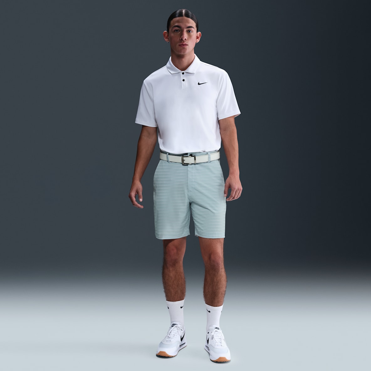 Nike Victory+ Men's Dri-FIT Striped Golf Shorts