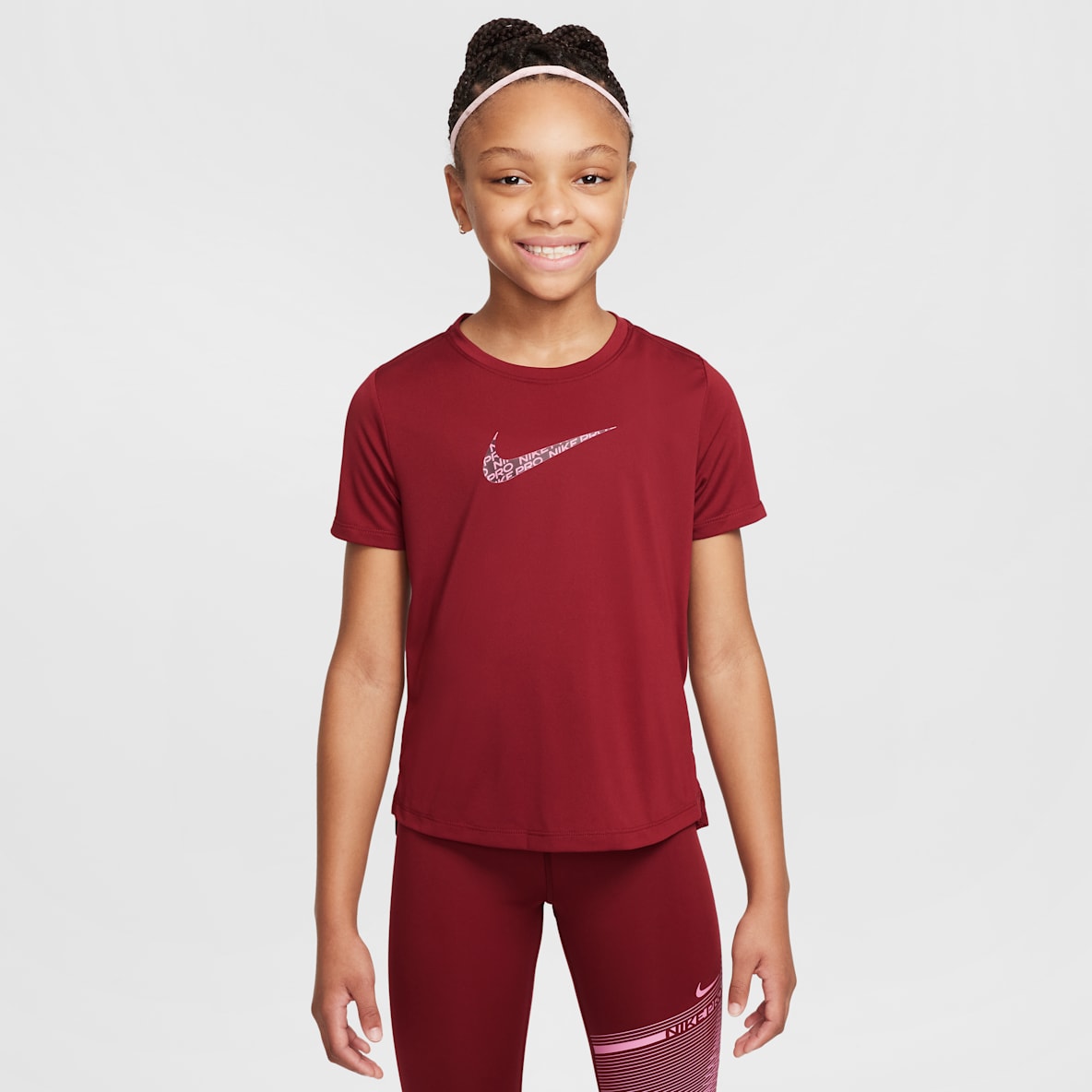 Nike One Classic Nike One Classic Playera Dri-FIT para niña talla grande
