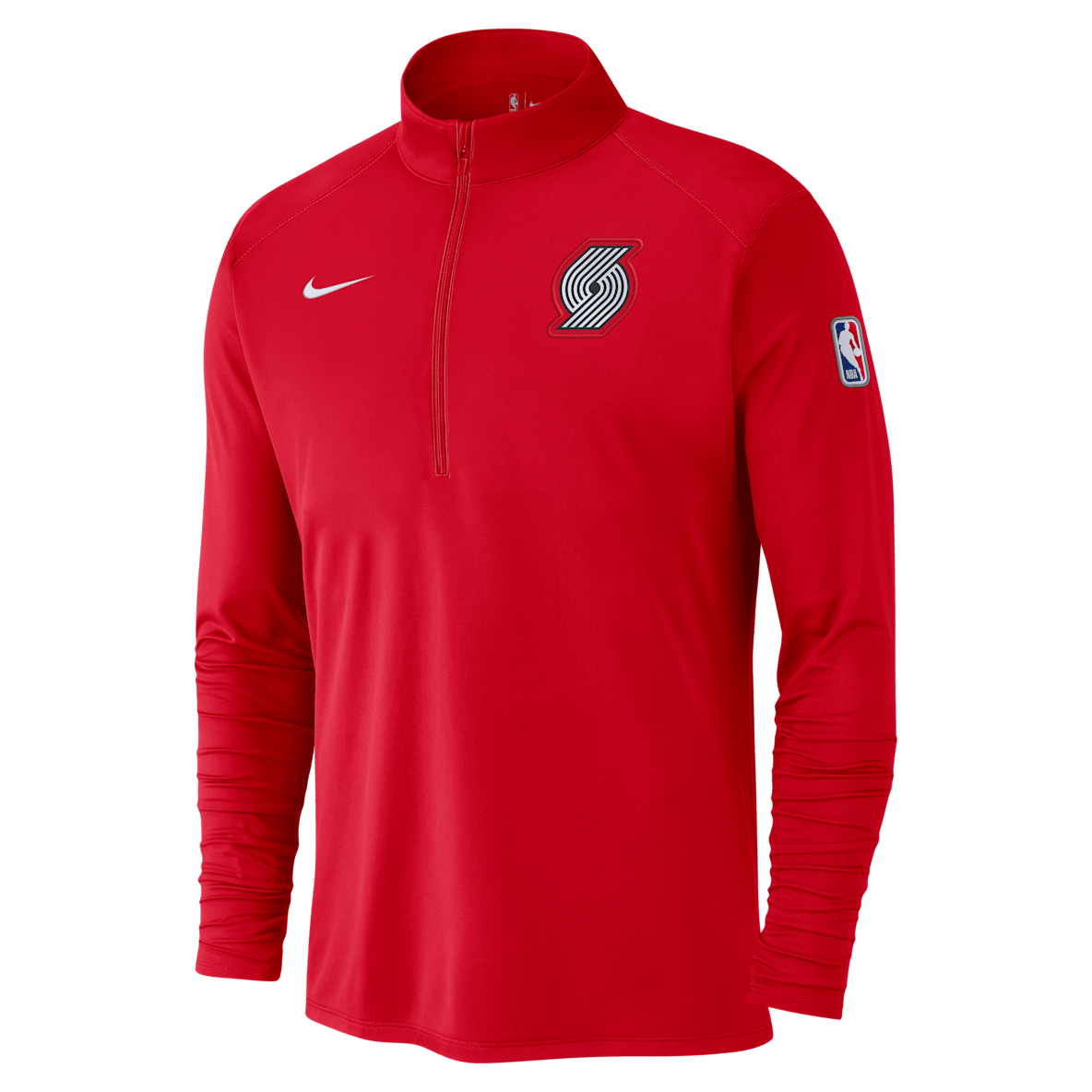Portland Trail Blazers City Edition Portland Trail Blazers City Edition Playera de manga larga Nike Dri-FIT de la NBA de 1/2 cierre para hombre