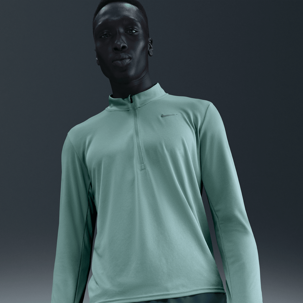 Nike Pacer Nike Pacer Camiseta de running Dri-FIT con media cremallera - Hombre
