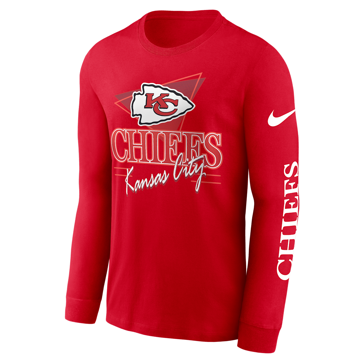 Kansas City Chiefs Rewind Kansas City Chiefs Rewind Men's Nike NFL Long-Sleeve T-Shirt