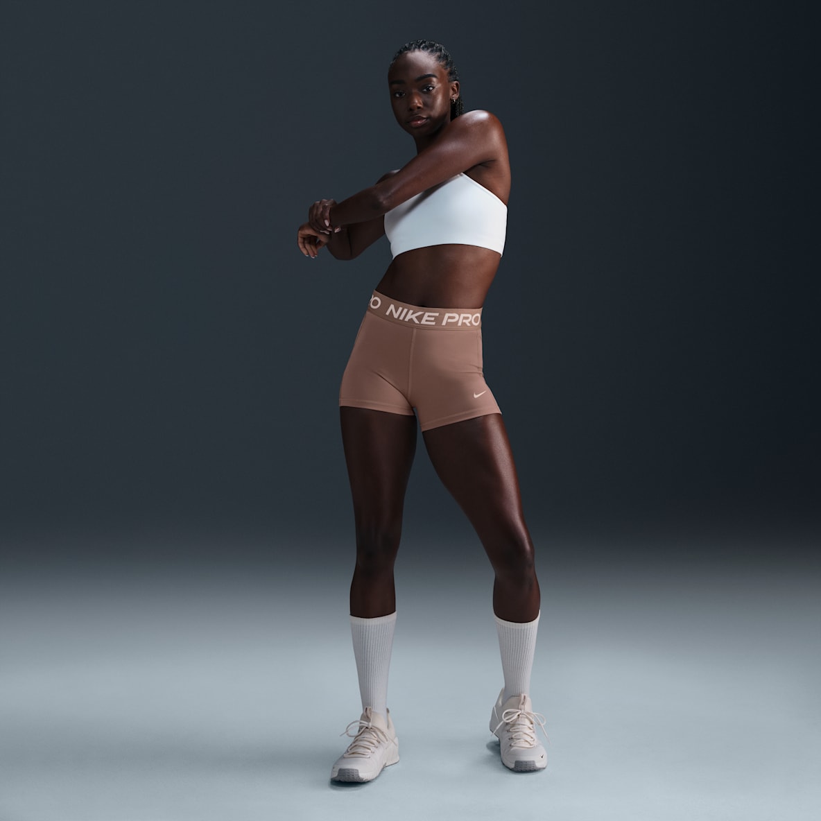 Nike Pro Leak Protection: Period Nike Pro Leak Protection: Period Women's Mid-Rise 7.5cm (approx.) Biker Shorts