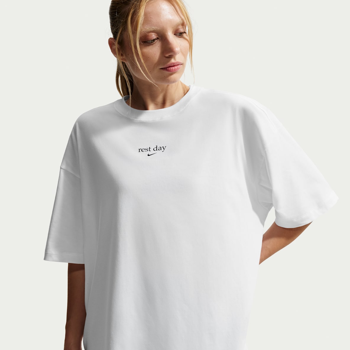 Nike Women's Oversized Dri-FIT Short-Sleeve T-Shirt