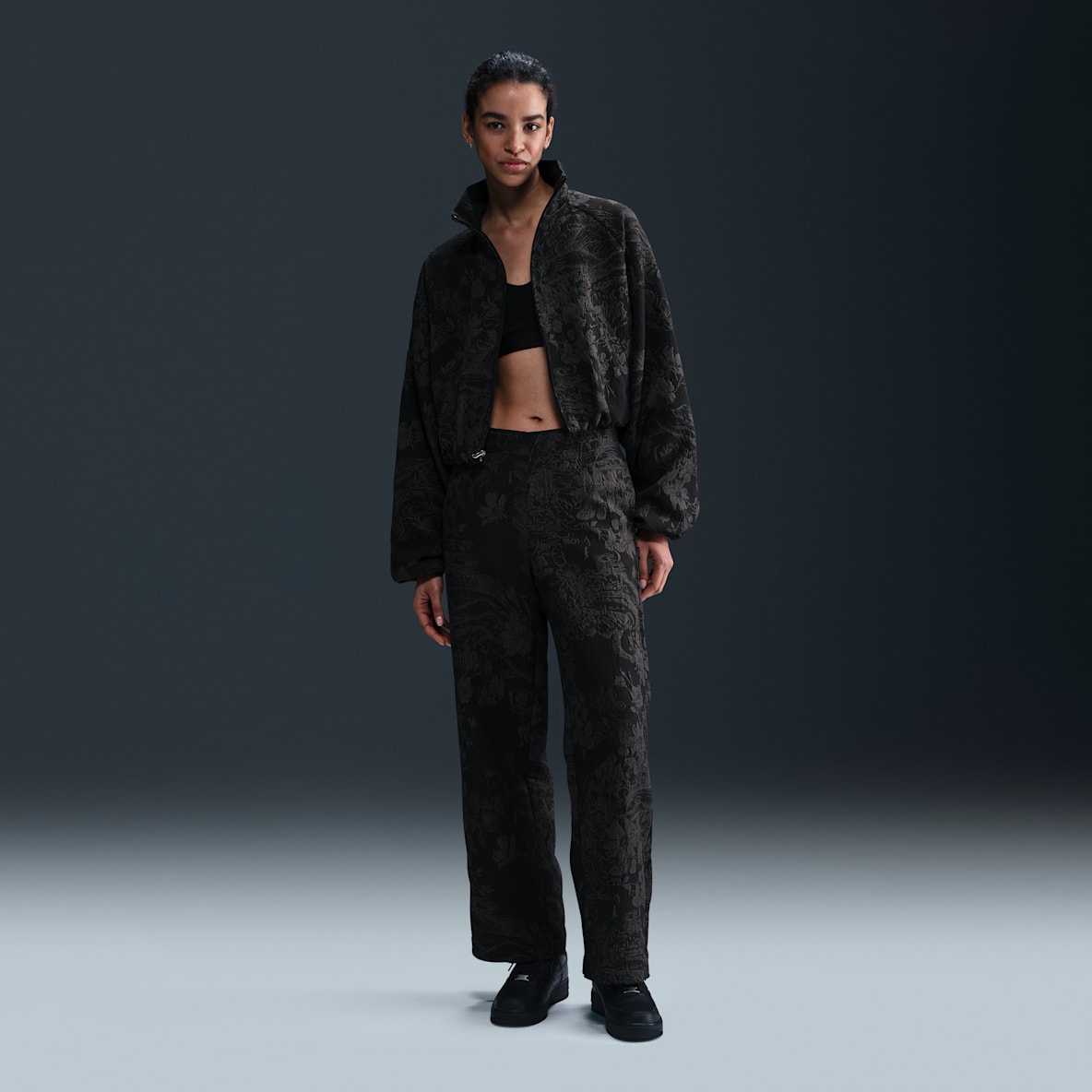 Nike Sportswear Collection Nike Sportswear Collection Track pants in jacquard a vita media – Donna