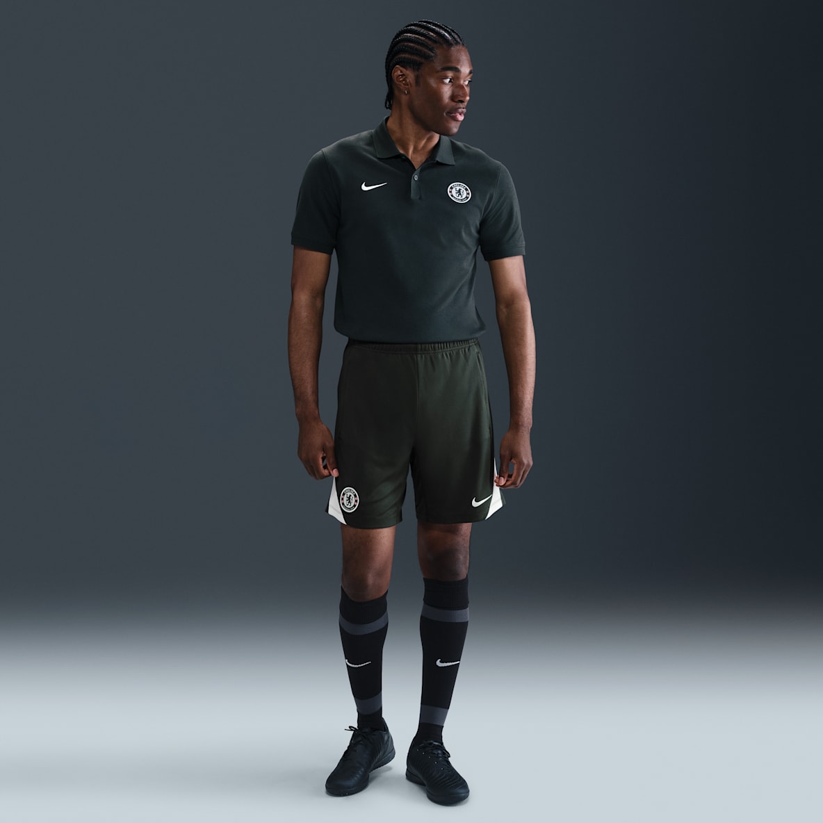 FC Chelsea Strike FC Chelsea Strike Nike Dri-FIT Fußballshorts aus Strickmaterial (Herren)