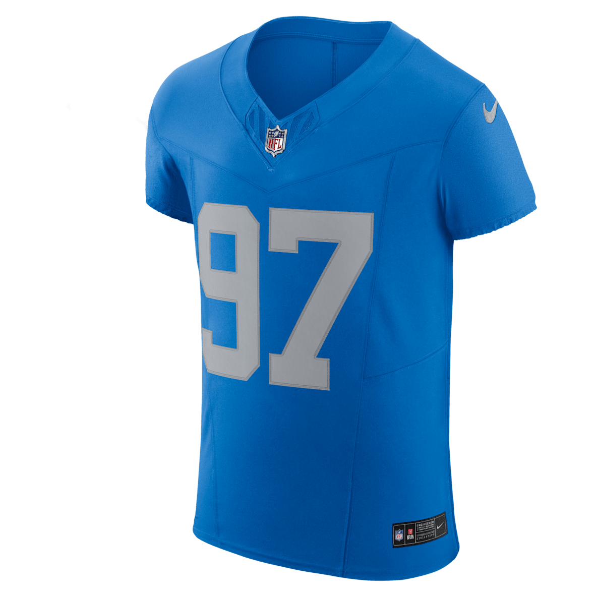 Aidan Hutchinson Detroit Lions Aidan Hutchinson Detroit Lions Men's Nike Dri-FIT NFL Elite Football Jersey