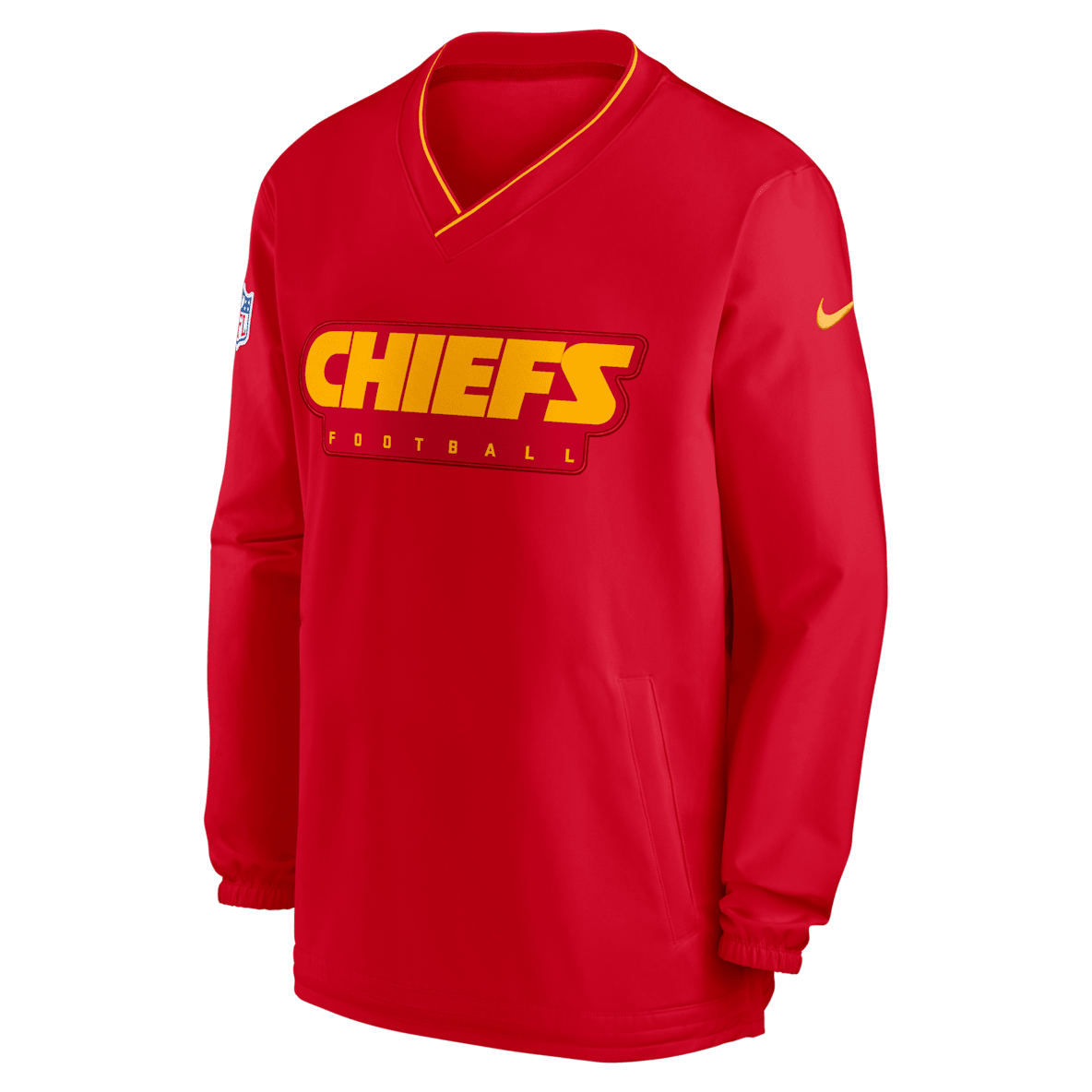 Kansas City Chiefs Sideline Kansas City Chiefs Sideline Men's Nike NFL Long-Sleeve Windshirt