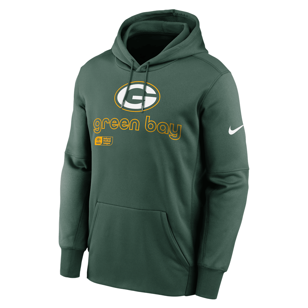 Green Bay Packers Green Bay Packers Men’s Nike Therma NFL Pullover Hoodie