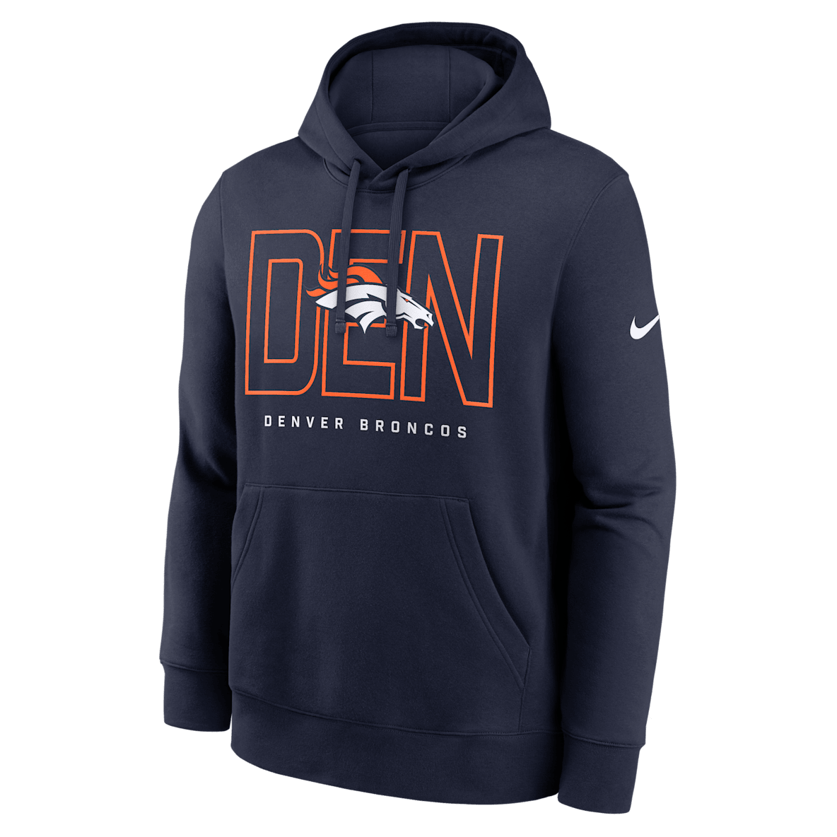 Denver Broncos Busted Play Club Denver Broncos Busted Play Club Men's Nike NFL Pullover Hoodie