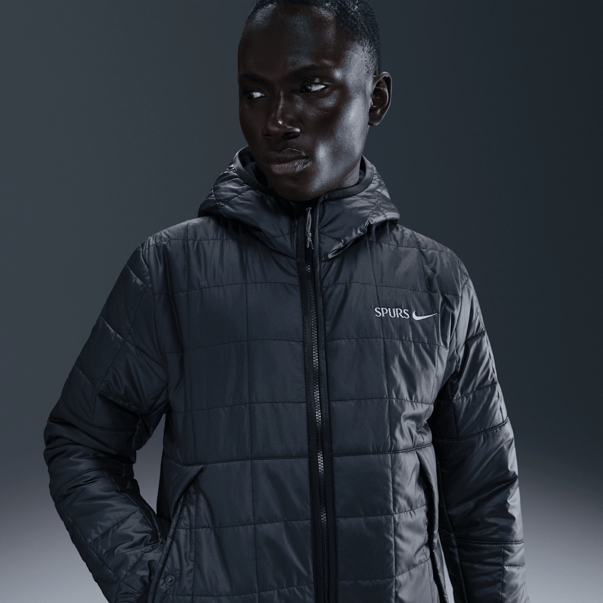 Tottenham Hotspur Tottenham Hotspur Men's Nike Football Synthetic Fill Hooded Jacket