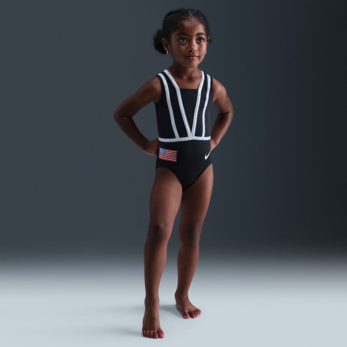 Nike Gymnastics Nike Gymnastics Leotardo Stars at Midnight
