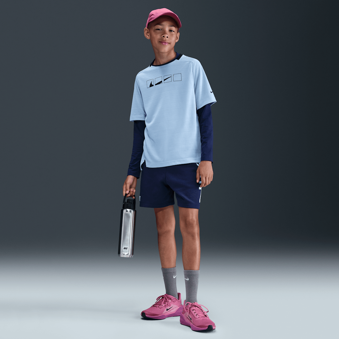 Nike Multi Nike Multi Dri-FIT fleeceshorts til store barn